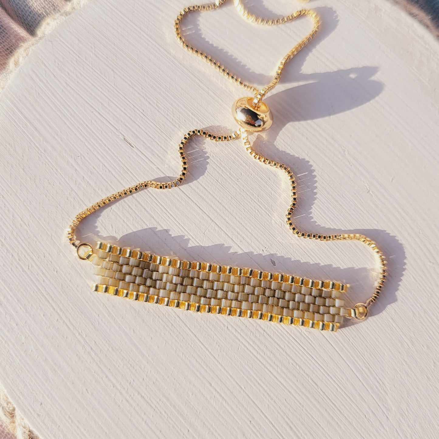 Iridescent Waves Bracelet