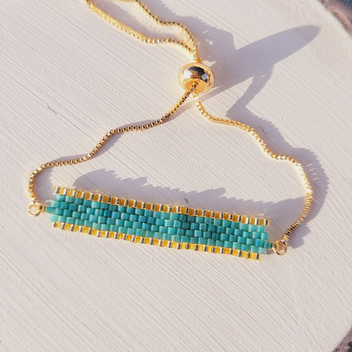 Iridescent Waves Bracelet