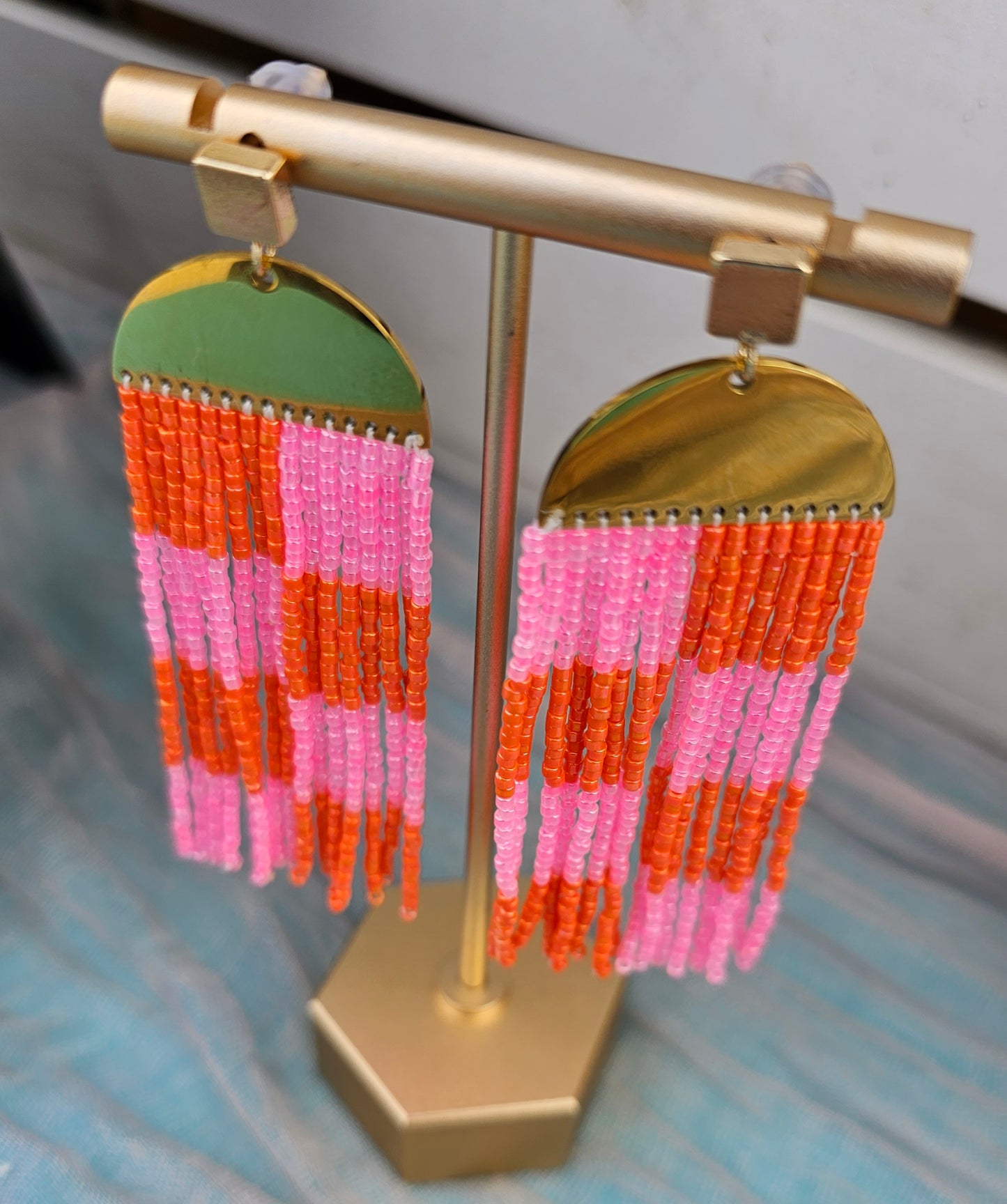 Pink Sunset Fringe