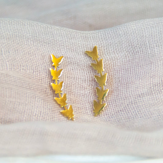 Butterfly Cascade Earrings