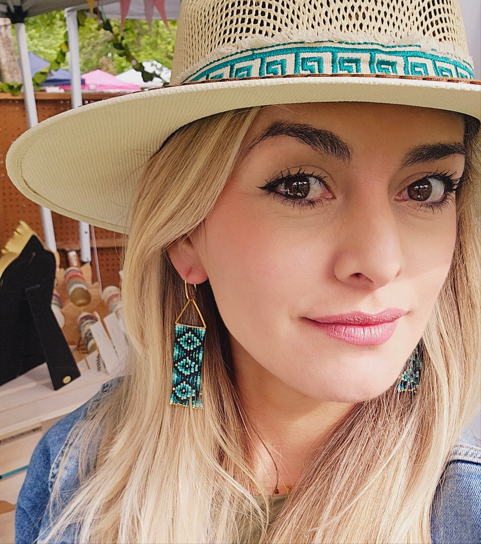 Rombo Fringe Earrings