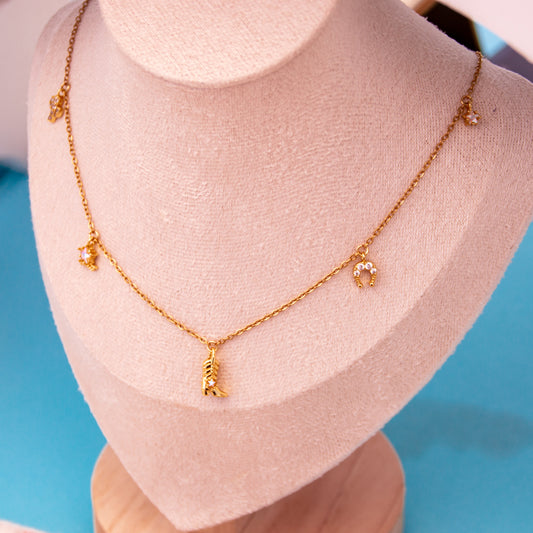 Texas little charm Necklace