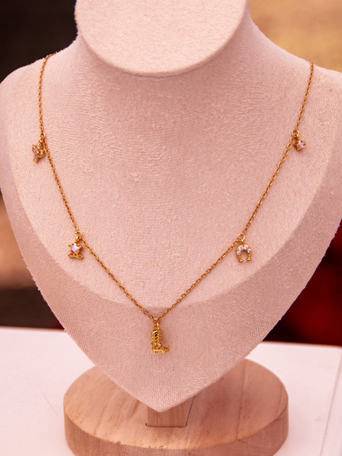 Texas little charm Necklace