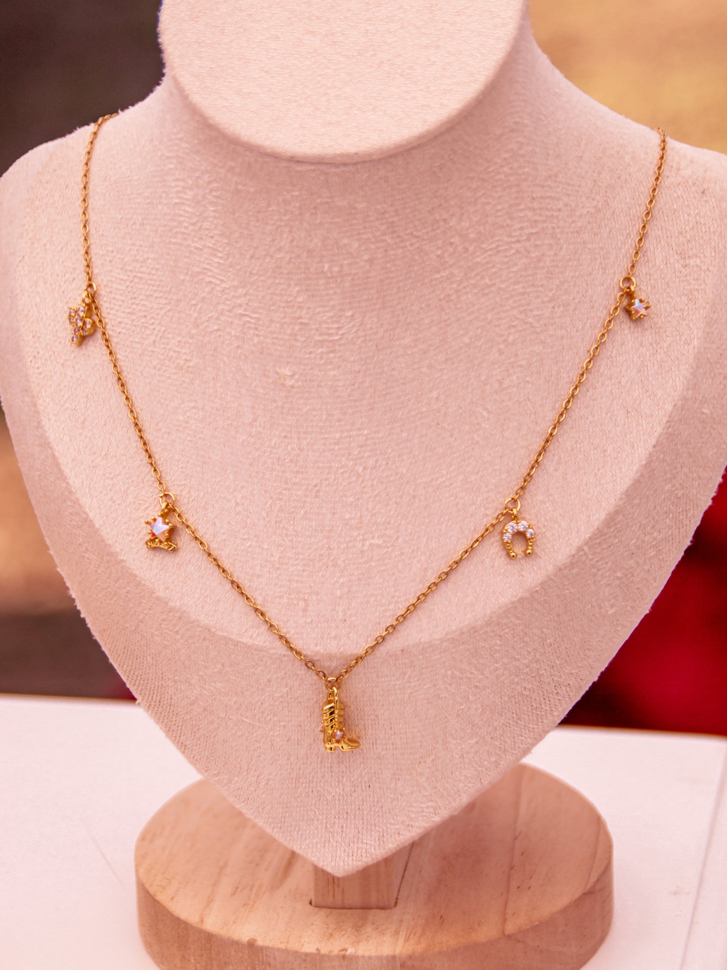 Texas little charm Necklace