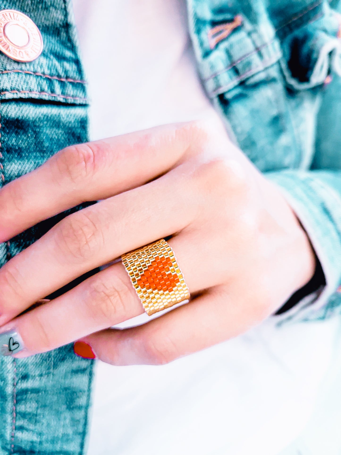 Red Heart Ring