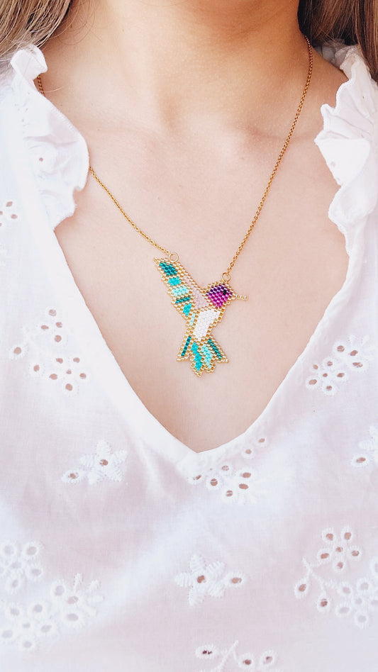 Hummingbird Necklace