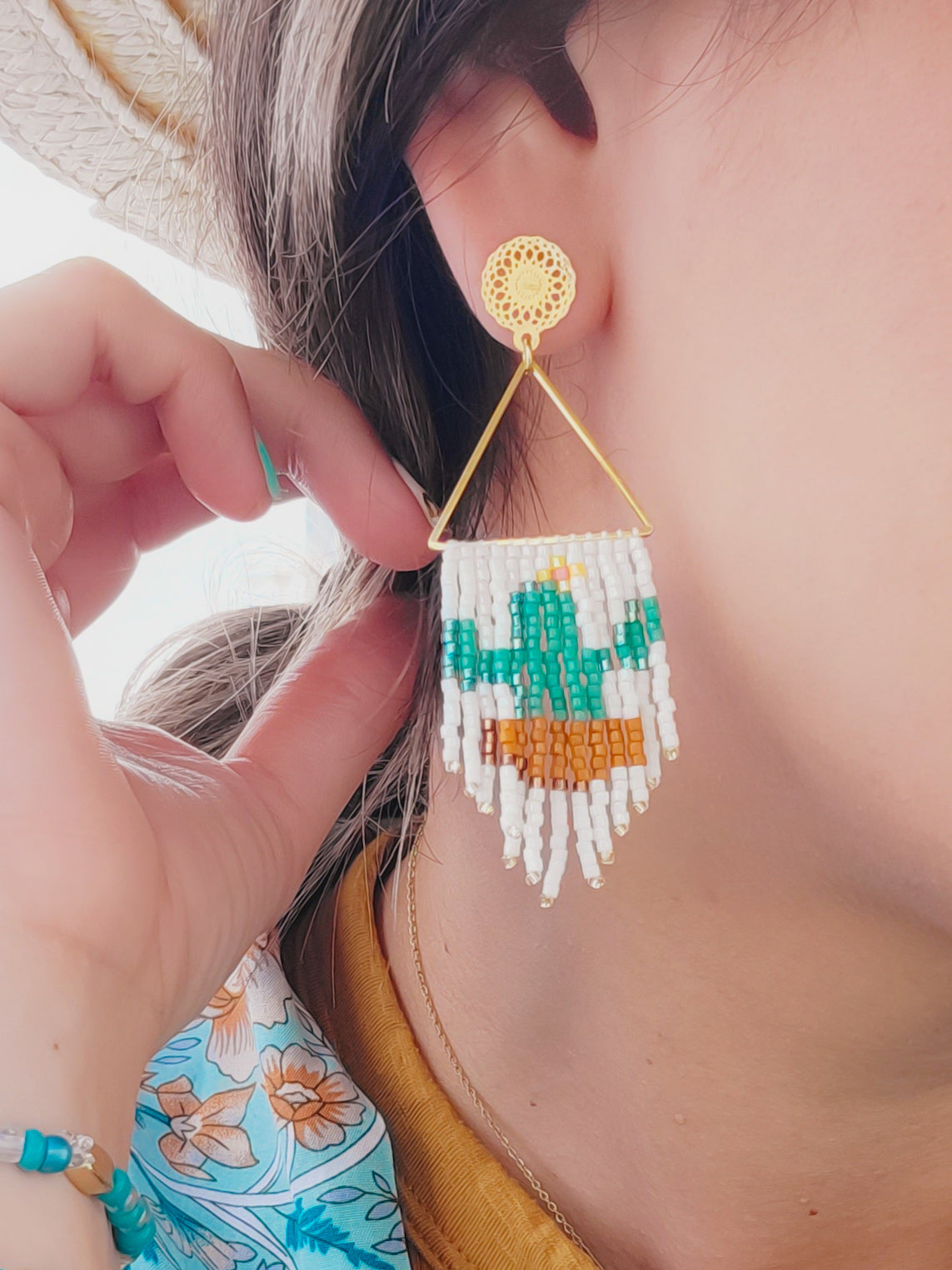 Cactus Earrings