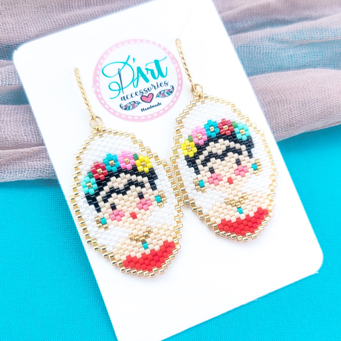 Frida Comic Earrings