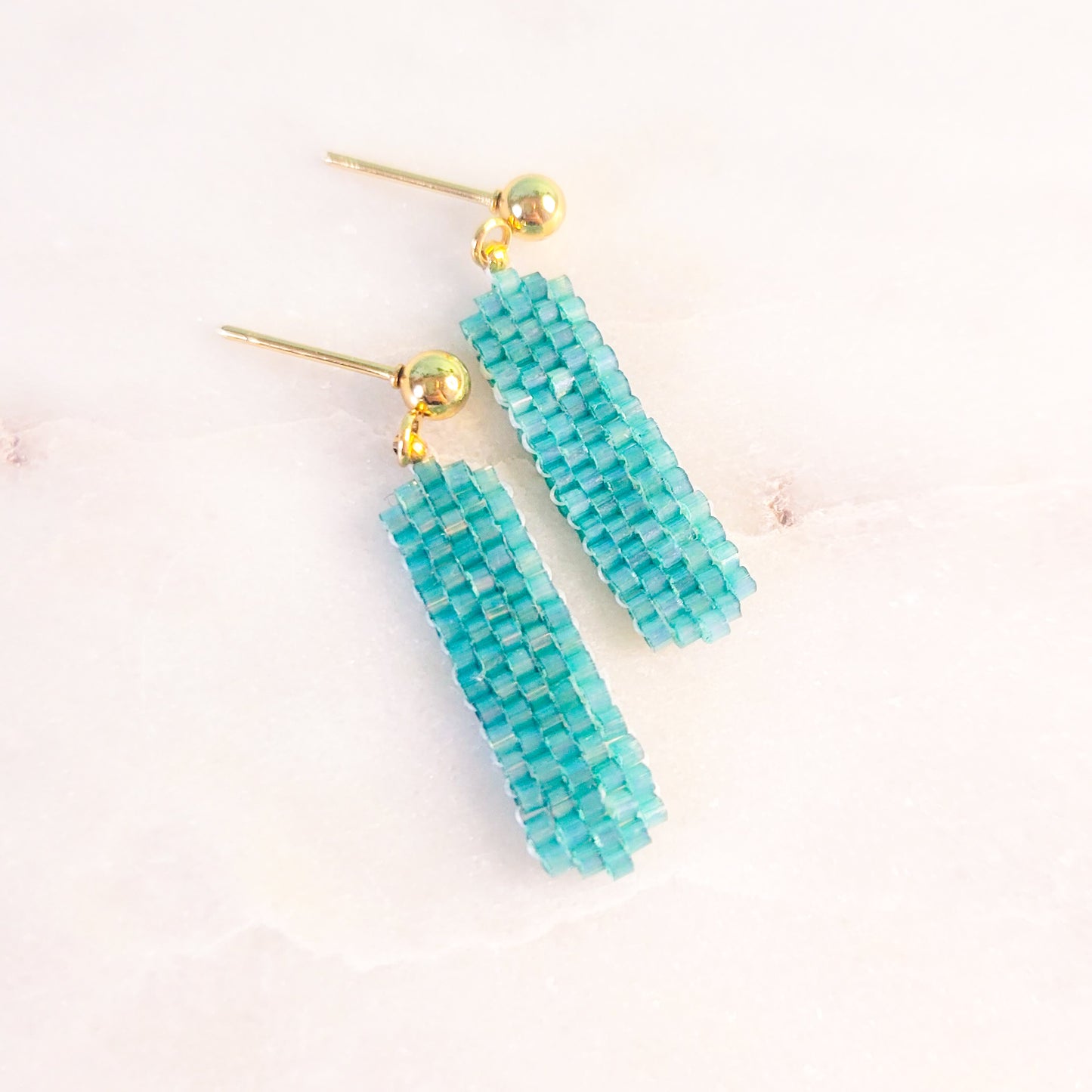 Iridescent Waves Earrings