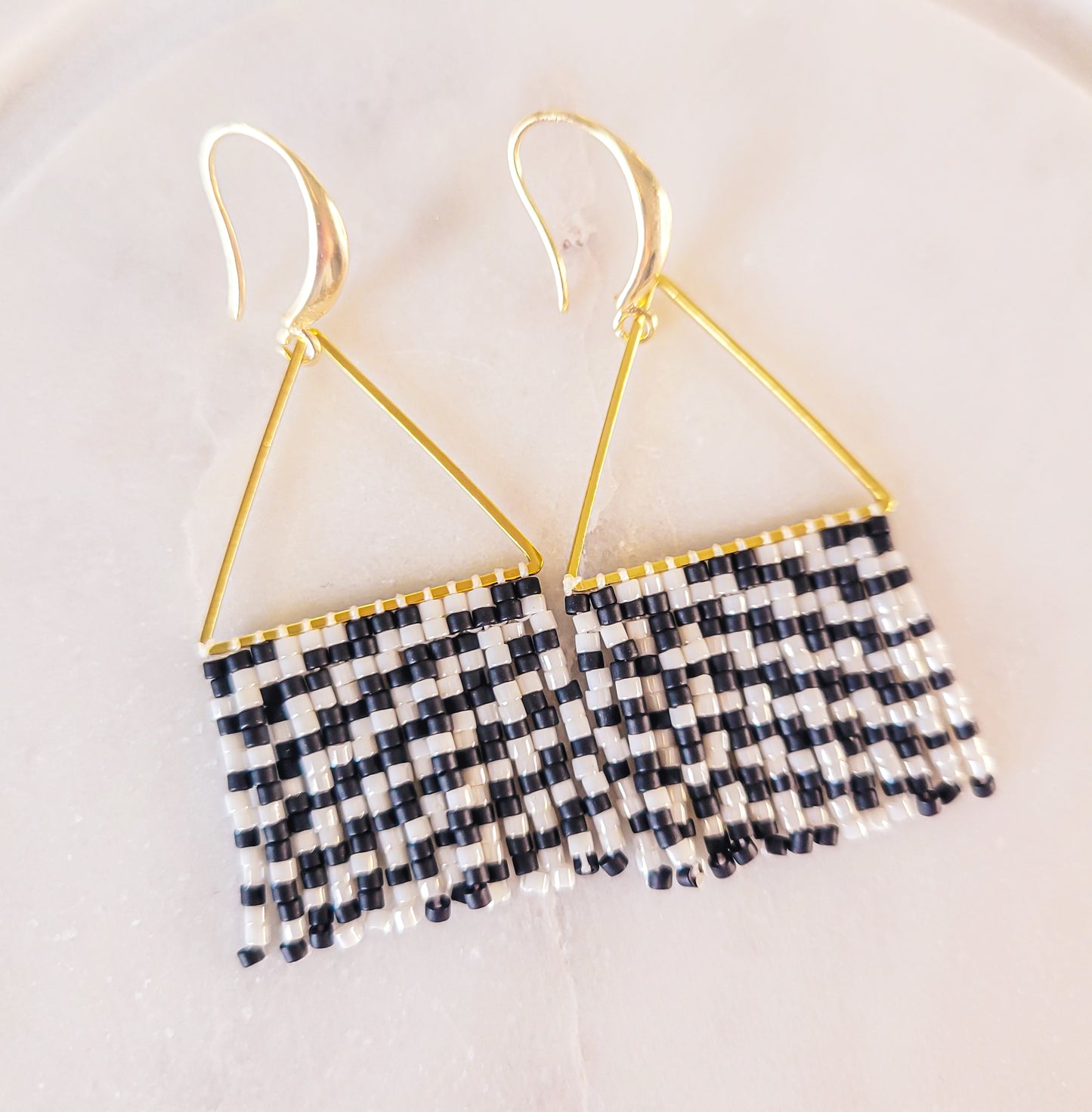 Stepped Earrings