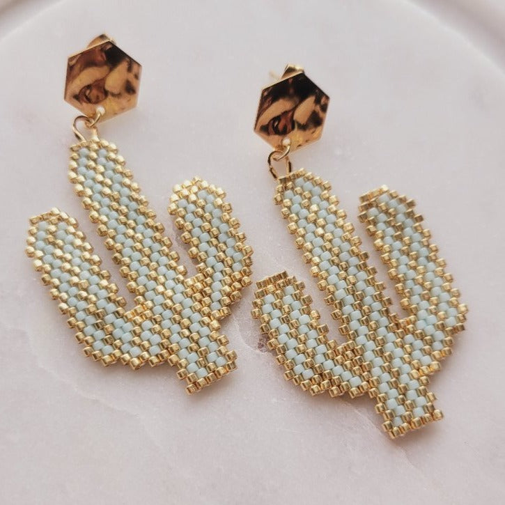 Southwest Cactus Earrings