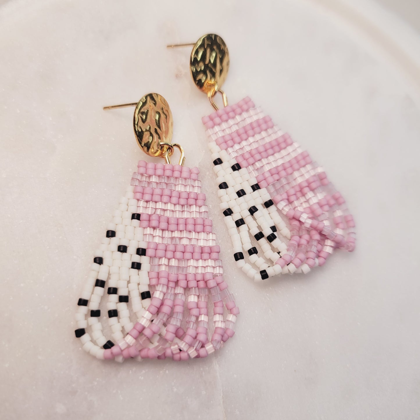 Fan-tastic Tassel Earrings