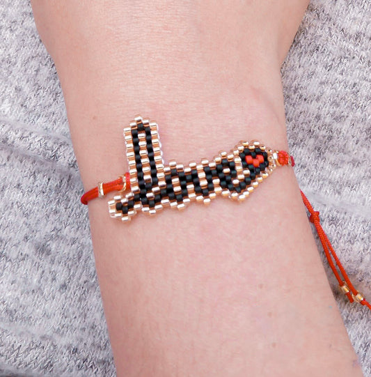 LOVE strand bracelet