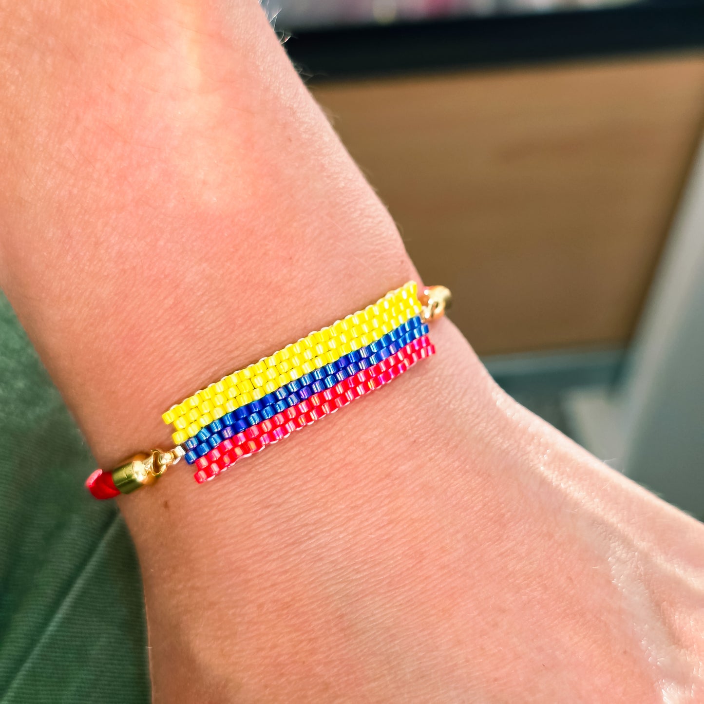 Colombian Flag Bracelet