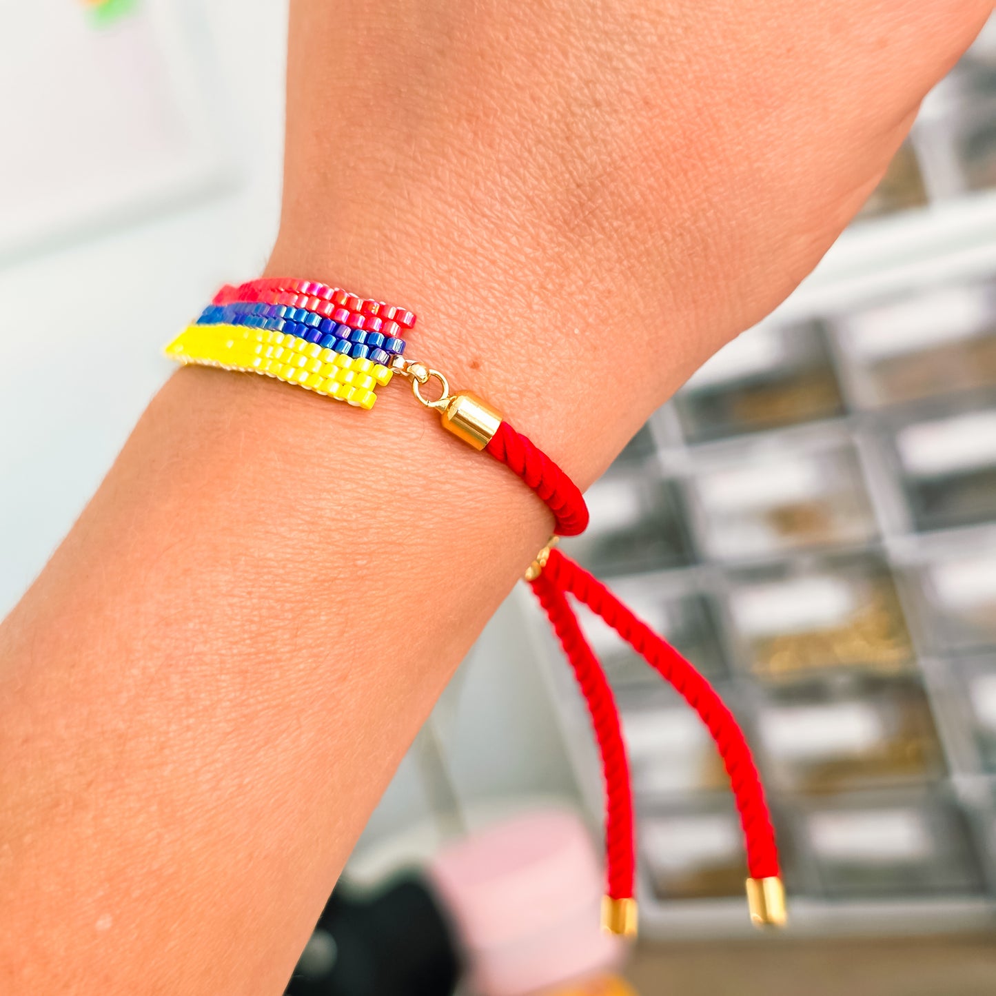 Colombian Flag Bracelet