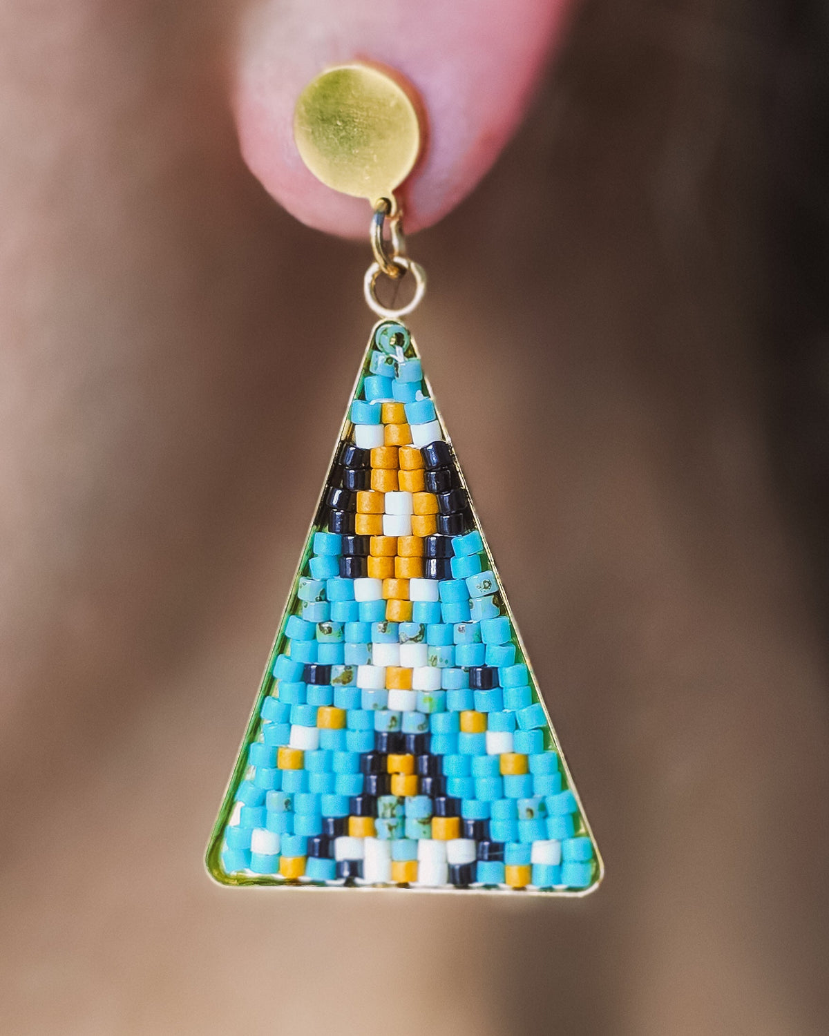 Desert Muse Handmade Beaded Earrings