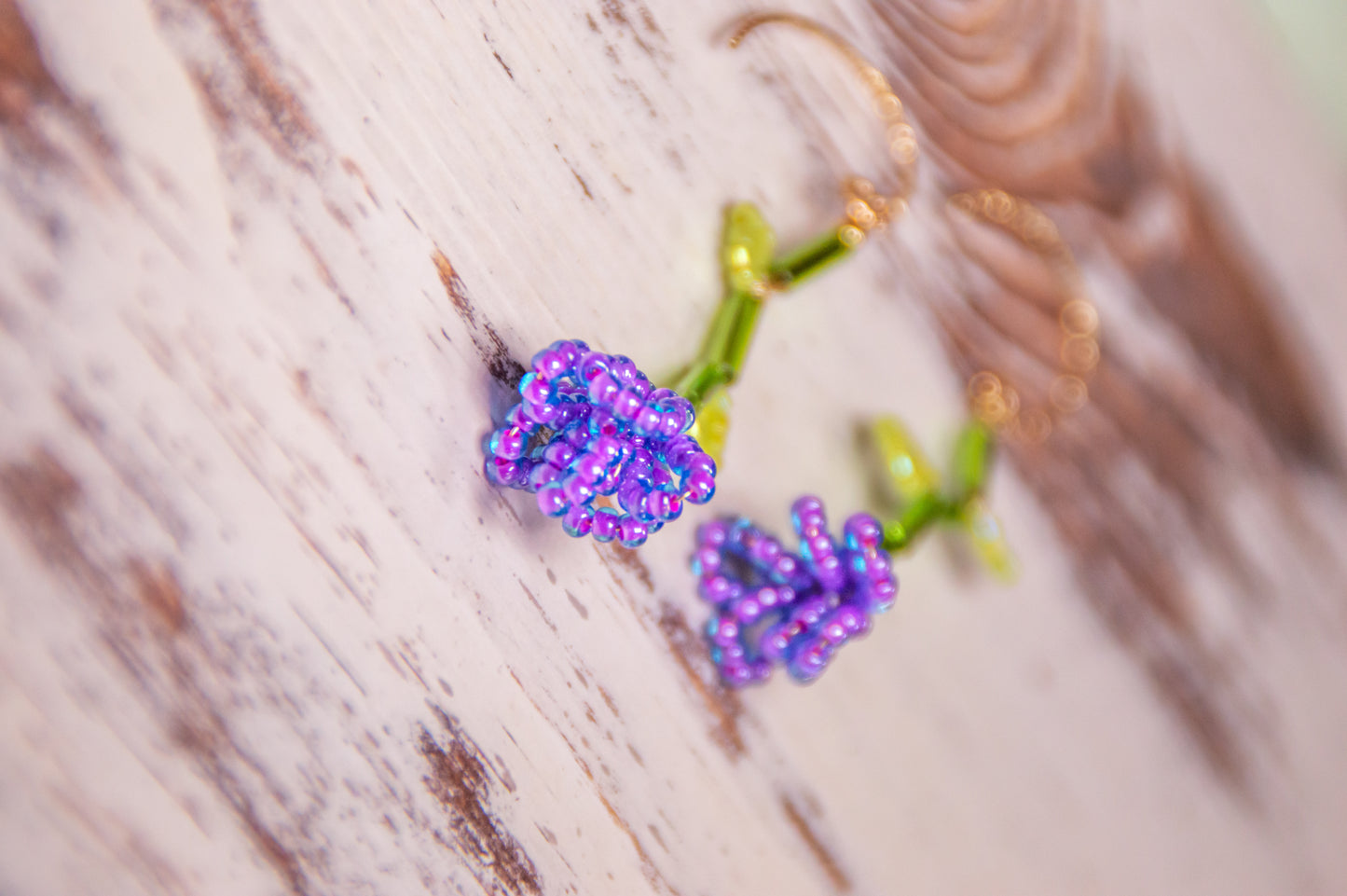 Blooming Flowers Beaded earrings