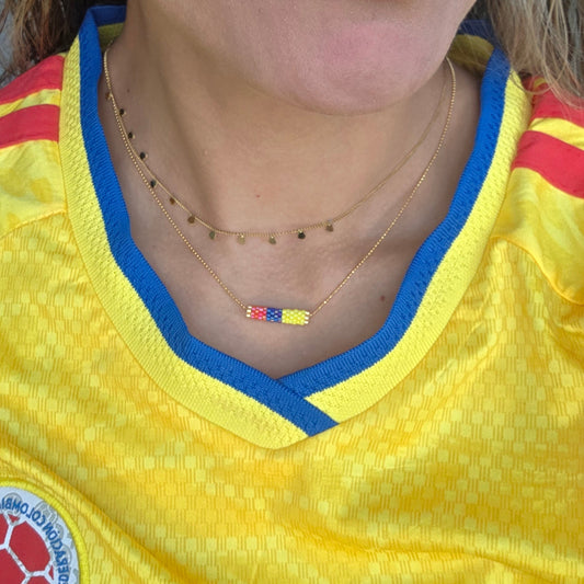 Colombian cilindric Necklace