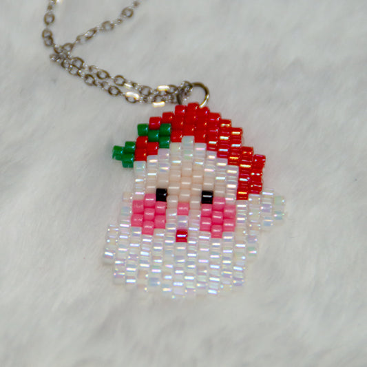 Santa Claus beaded Necklace