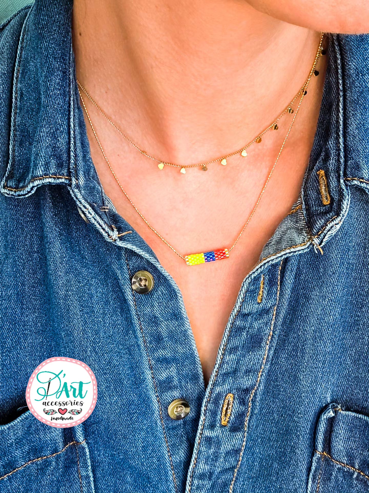 Colombian cilindric Necklace