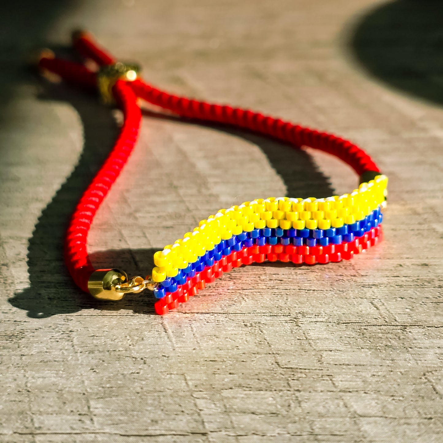Colombian Flag Bracelet