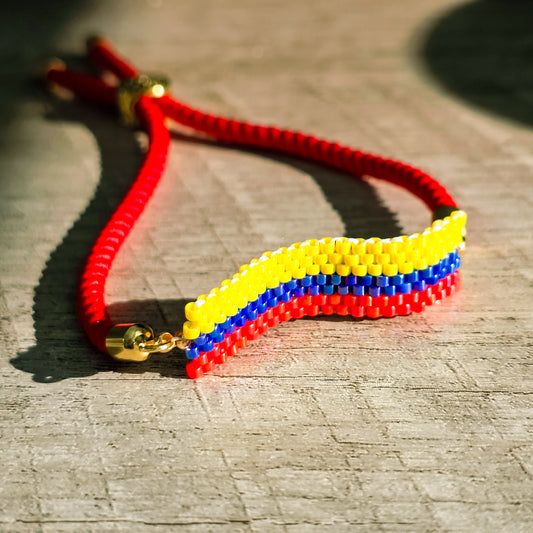 Colombian Flag Bracelet