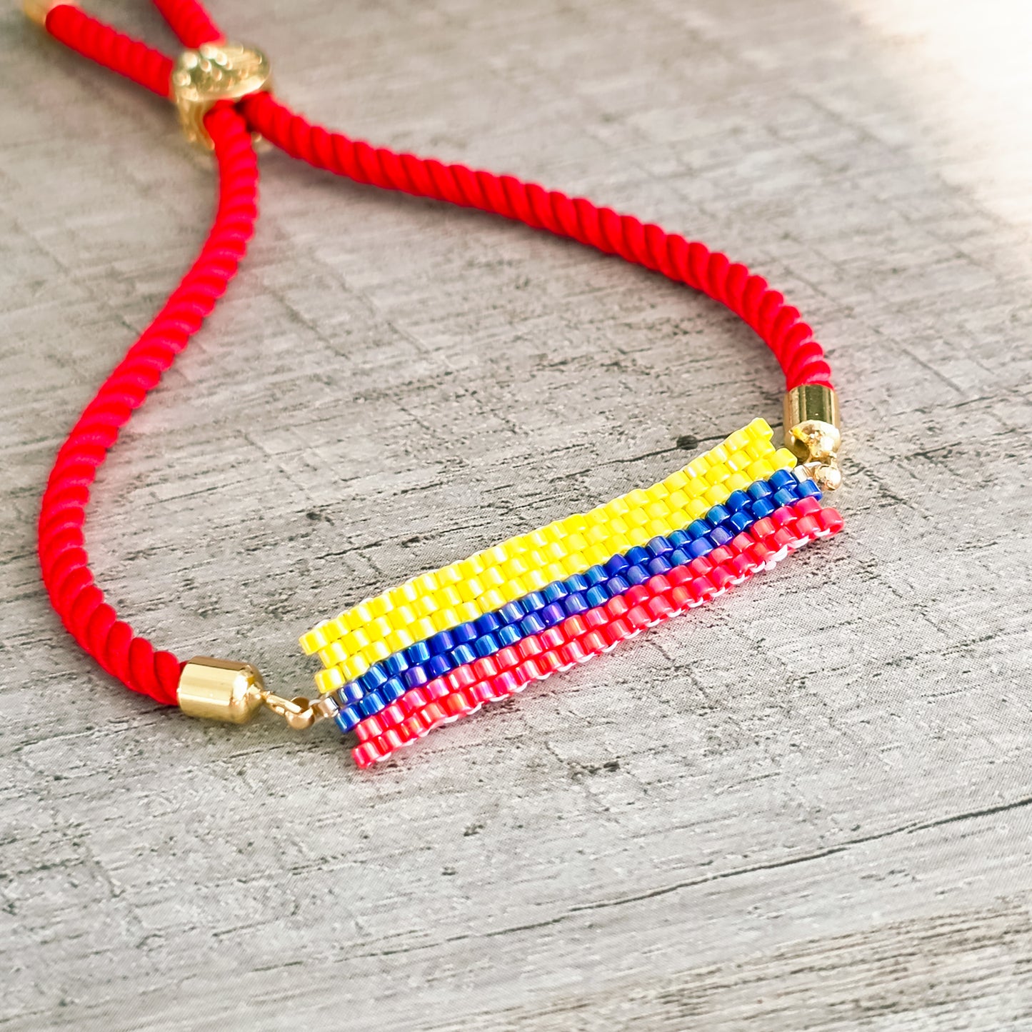 Colombian Flag Bracelet