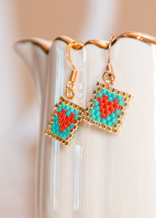 Friendly Heart Earrings